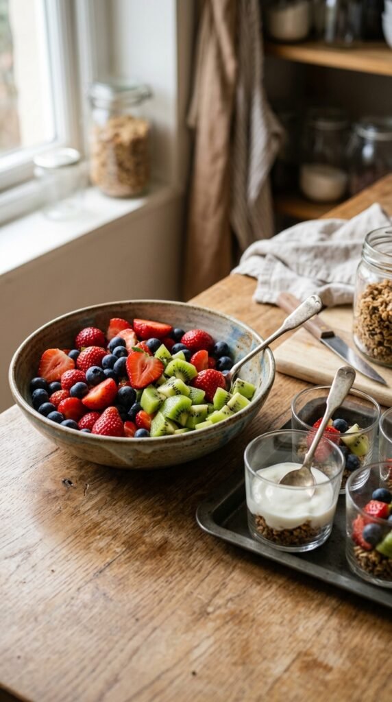 Ingredients for Cake Dessert Cups