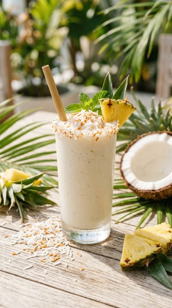 Tropical Coconut Energy Shake