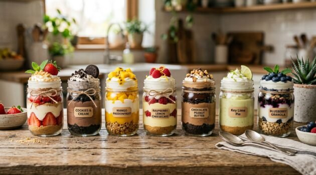 How to Make No-Bake Dessert Jars Quickly