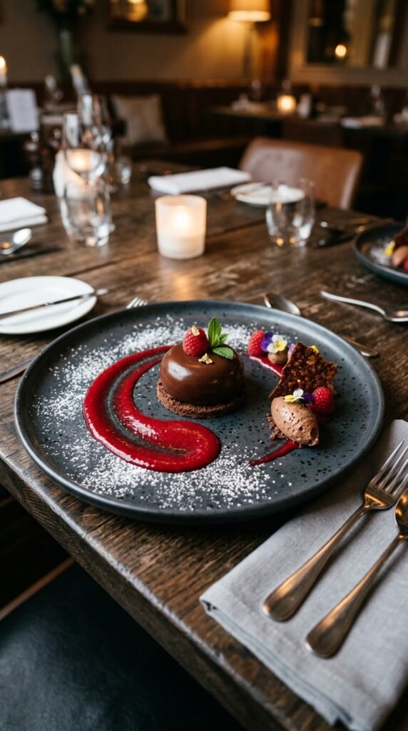 How to Plate Desserts 