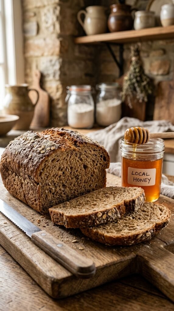 Honey Whole Wheat Bread