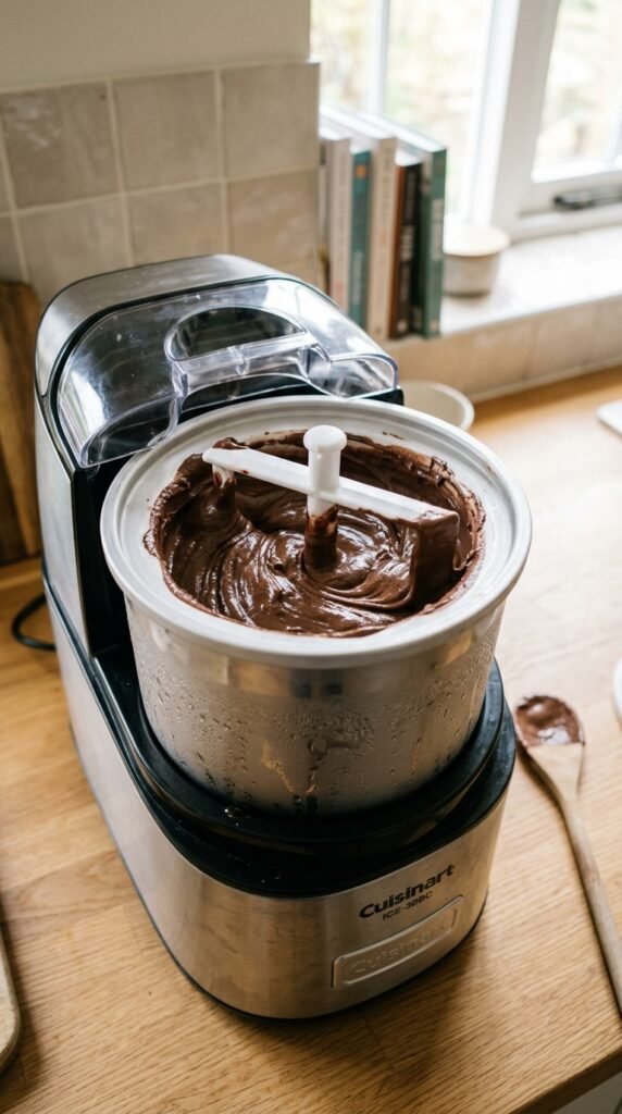 The Churning Process: Low and Slow