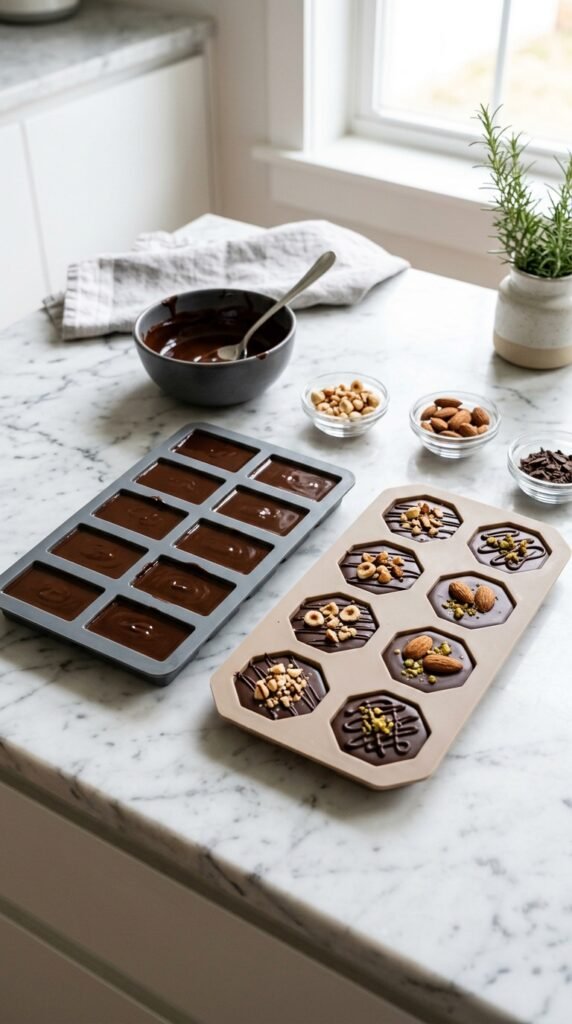 Simple Chocolate Molding and Decorating