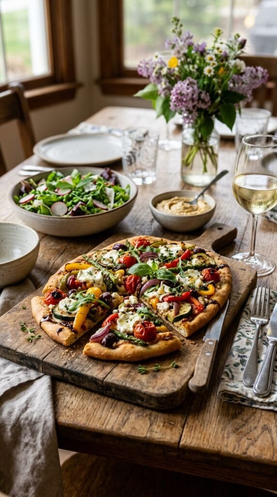 Roasted Vegetable Flatbread