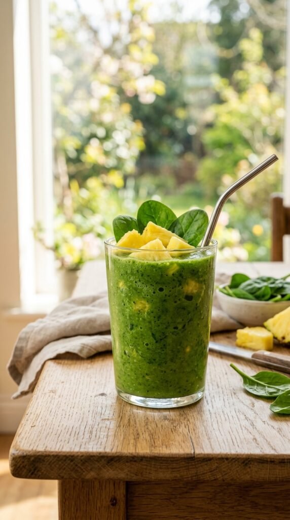 Pineapple Spinach Green Mix