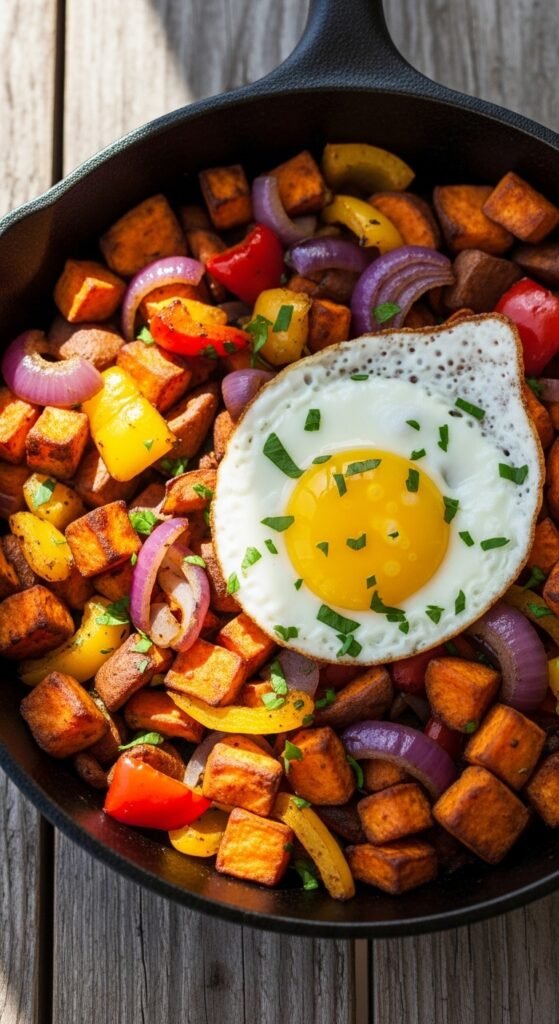 Skillet Sweet Potato Hash