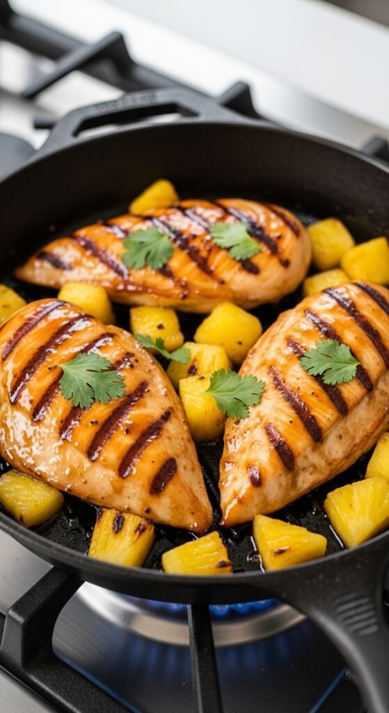 Skillet Pineapple Teriyaki Chicken
