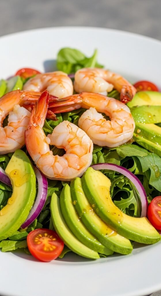 Shrimp and Avocado Salad