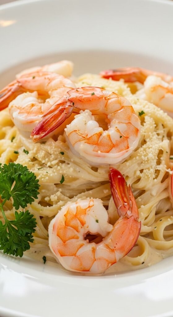 Shrimp Alfredo