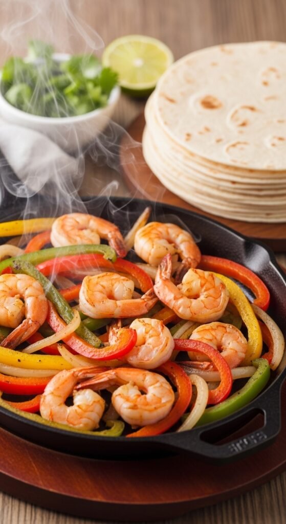 Shrimp Fajitas