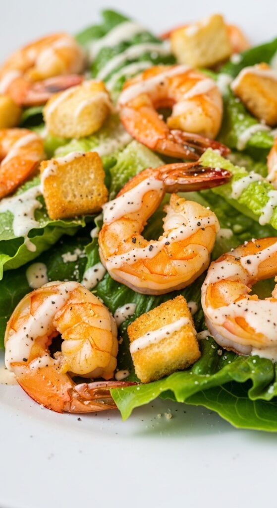 Shrimp Caesar Salad