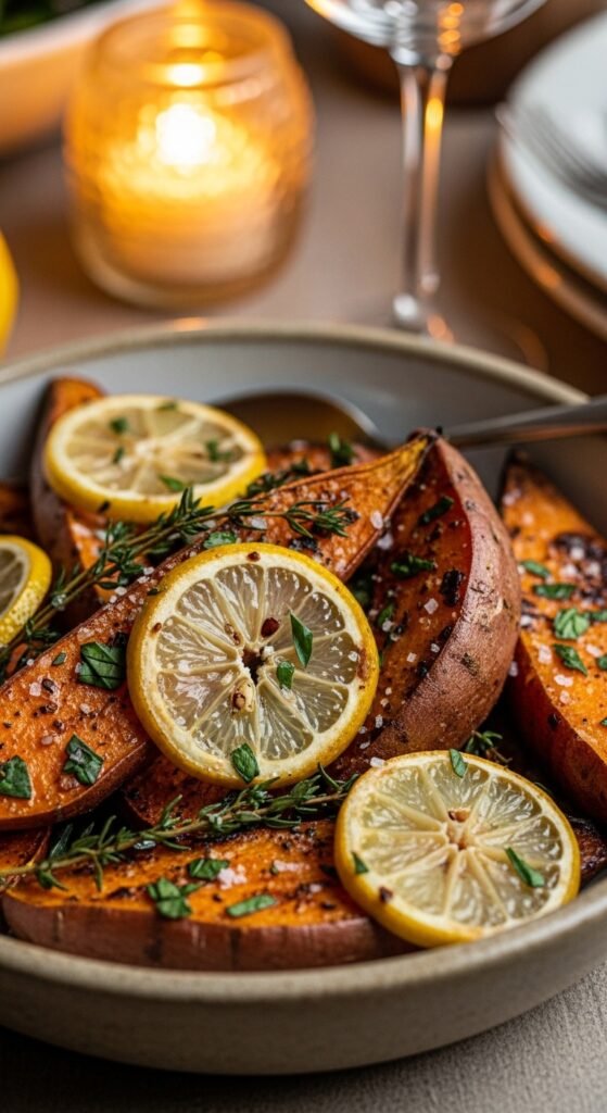 Lemon Sweet Potatoes