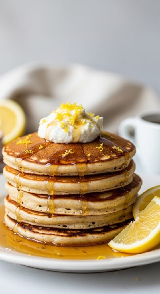 Lemon Ricotta Pancakes