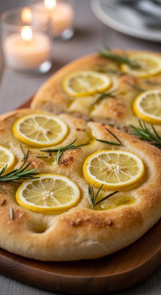 Lemon Focaccia Bread