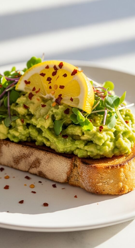 Lemon Avocado Toast