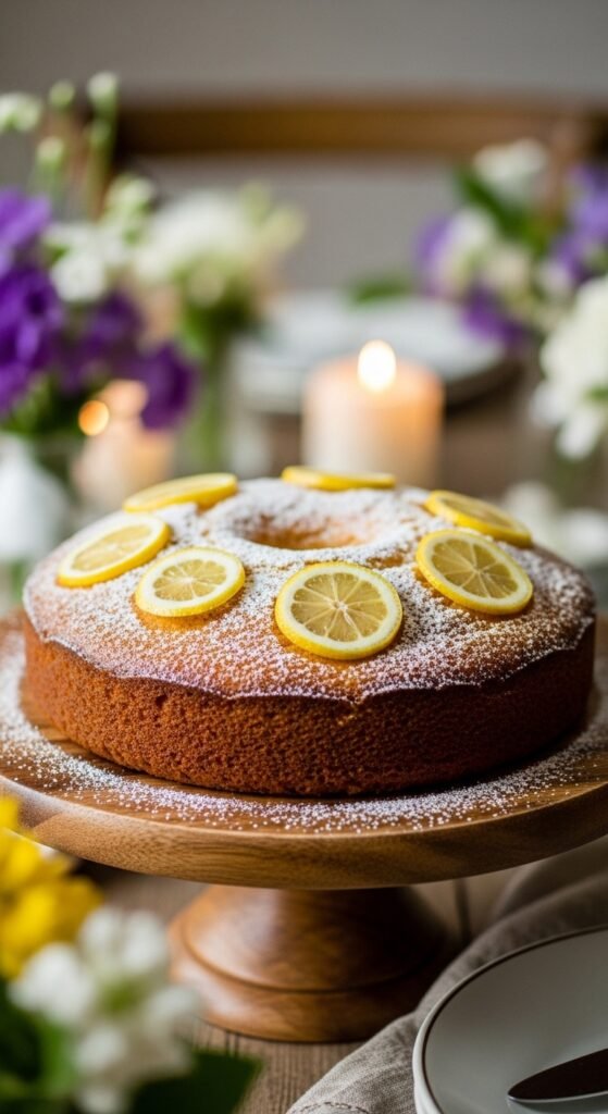 Lemon Zest Olive Oil Cake