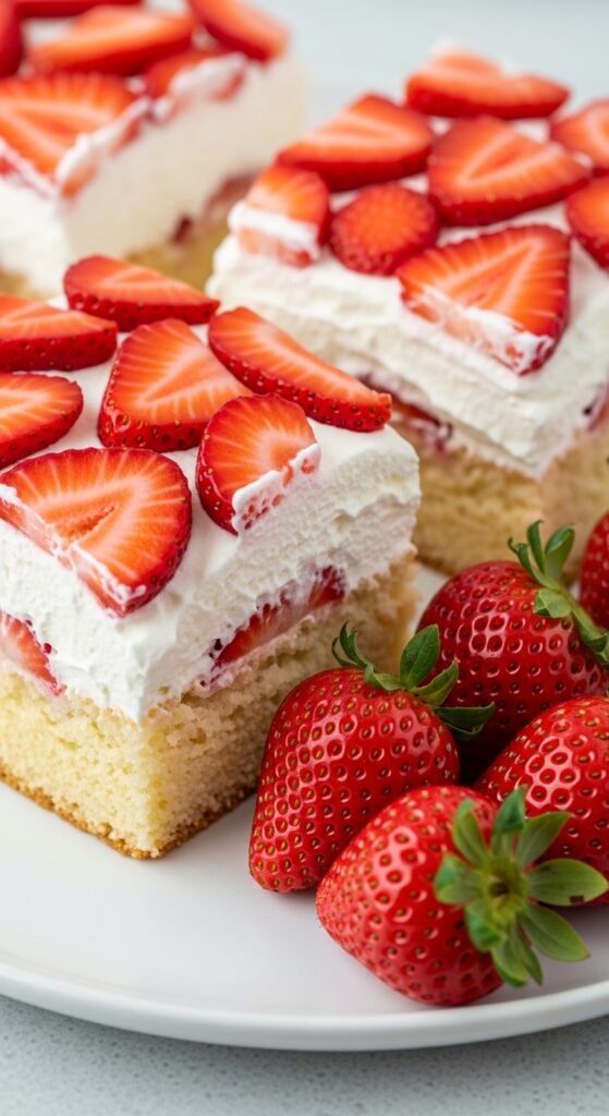 Strawberry Shortcake Bars