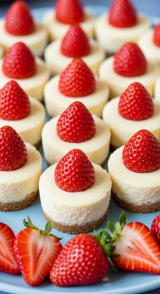 Strawberry Cheesecake Bites