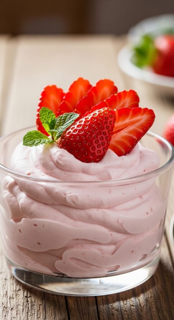 Strawberry Mousse