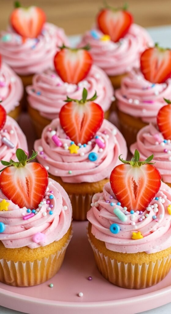 Strawberry Cupcakes