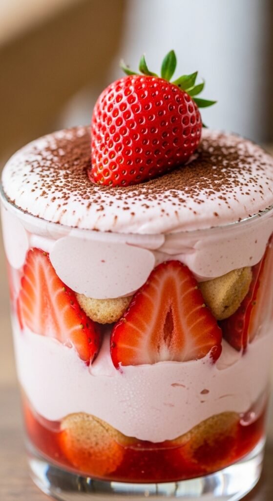 Strawberry Tiramisu