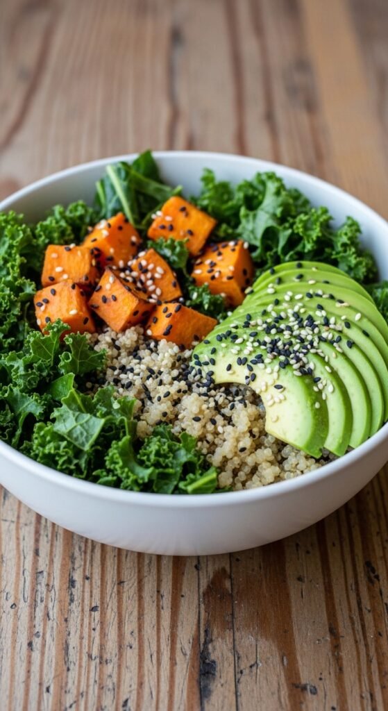 Kale and Quinoa Detox Bowl