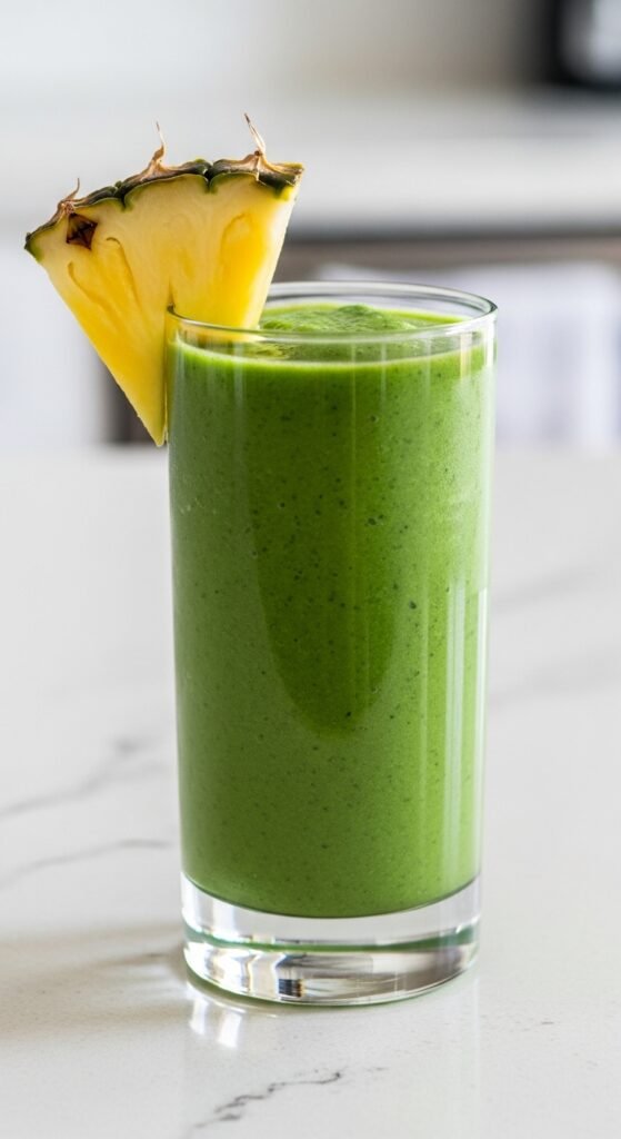Spinach and Pineapple Detox Smoothie
