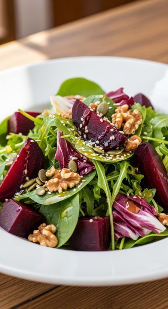 Roasted Beet Detox Salad