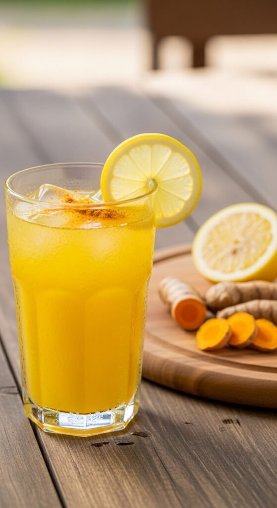 Turmeric Lemonade Detox Drink