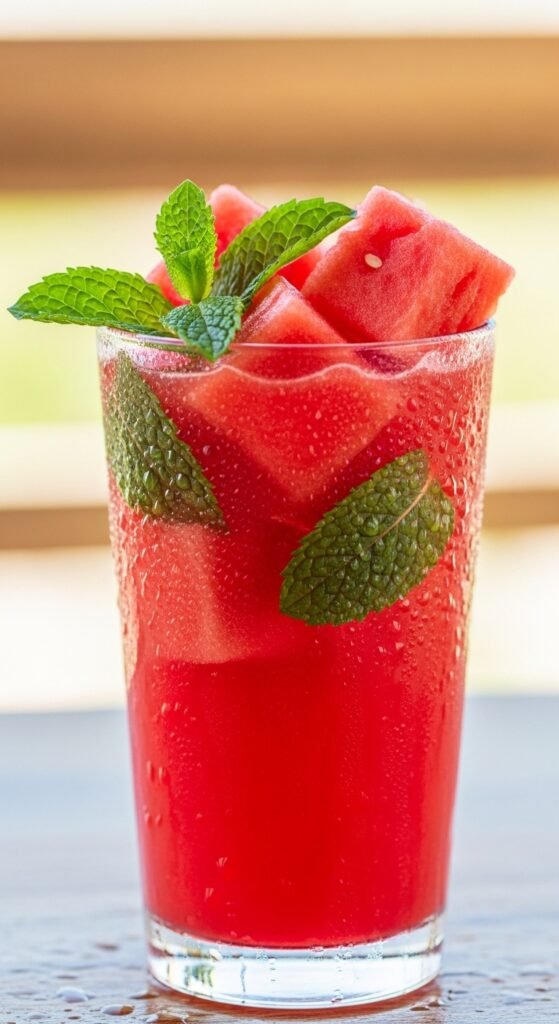 Watermelon Mint Detox Juice