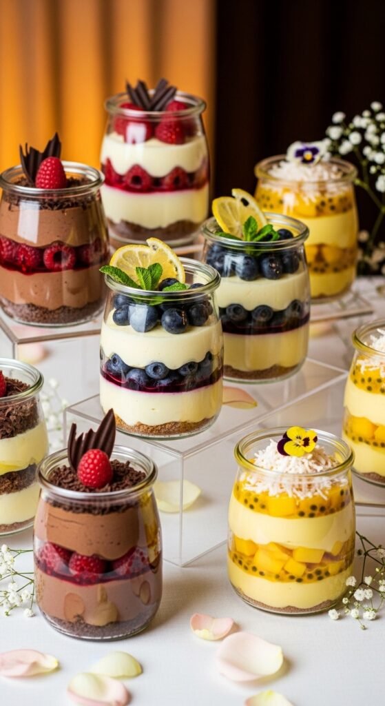How to make dessert jars quickly