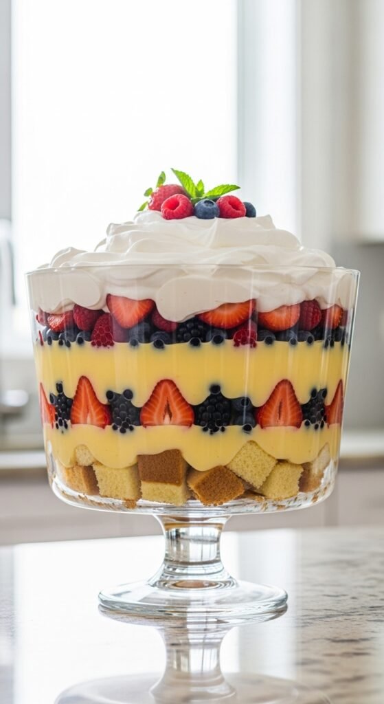 How to make dessert trifles easy