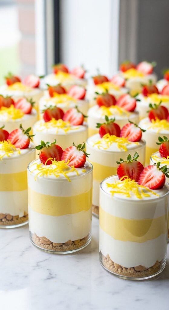 Lemon Yogurt Parfaits