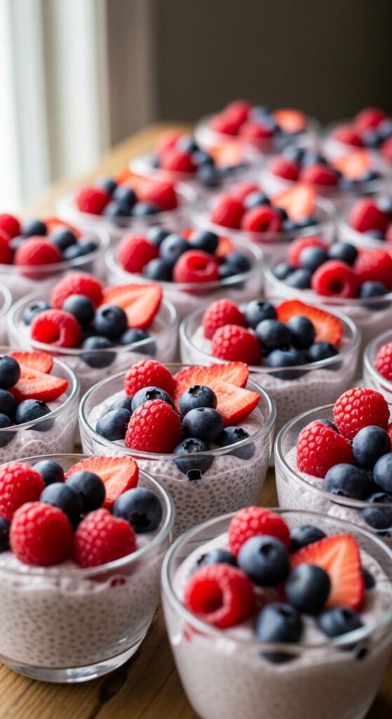Berry Chia Cups