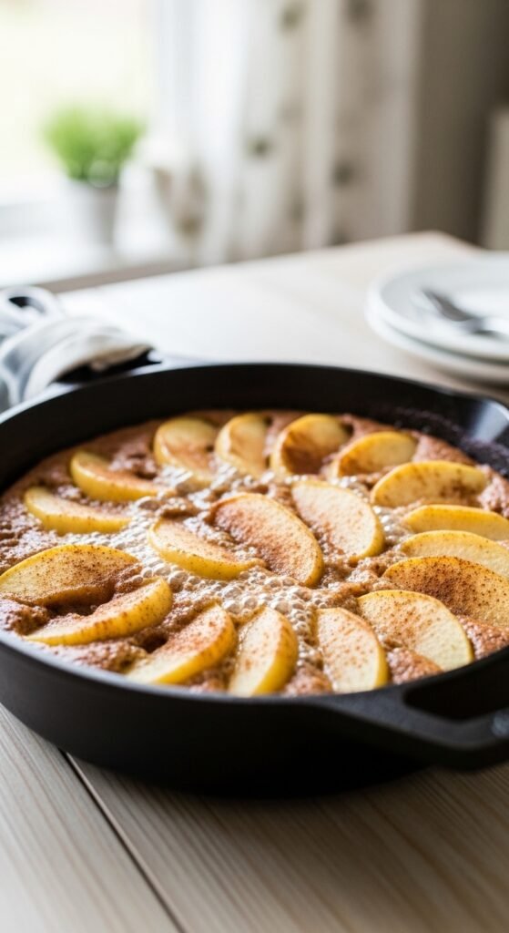 Apple Cinnamon Skillet Bake