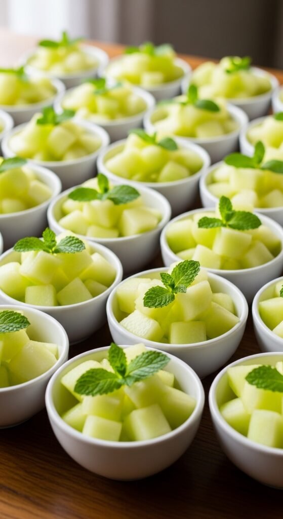 Honeydew Mint Bowls