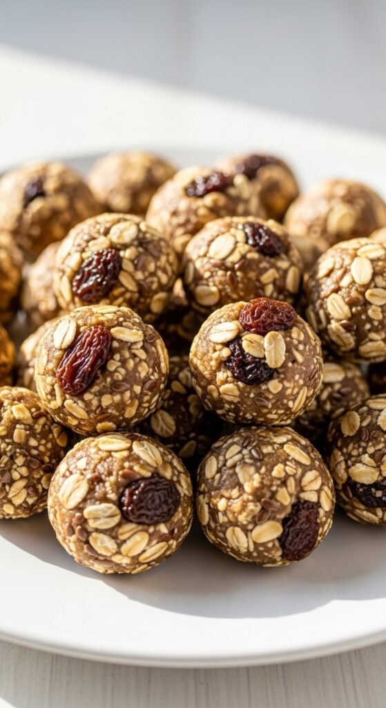 Oatmeal Raisin Energy Bites