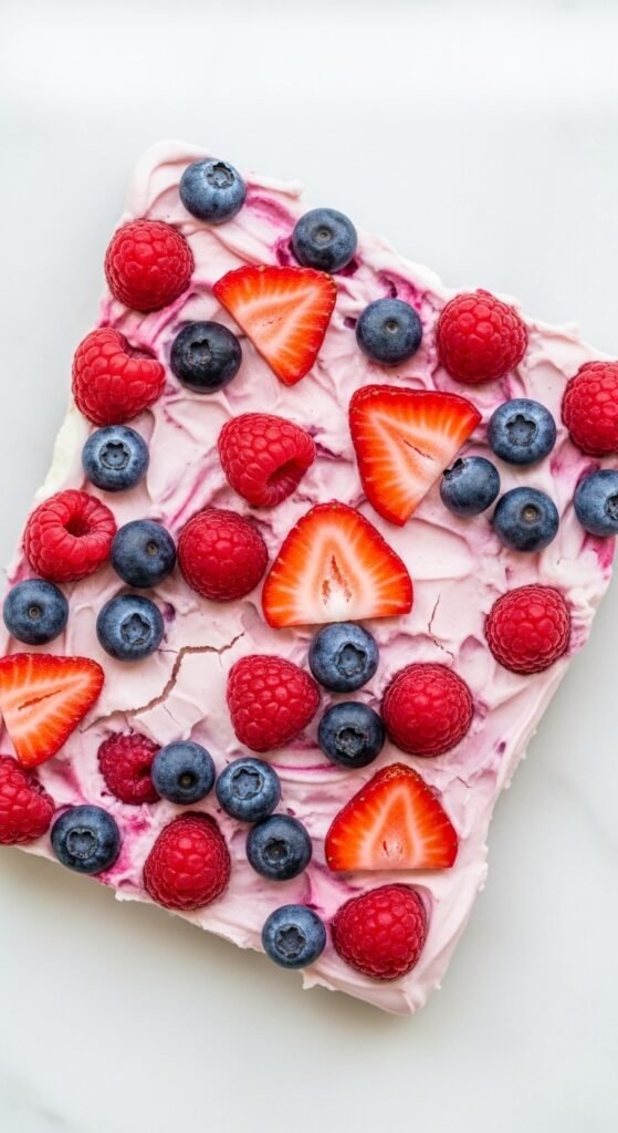 Yogurt Berry Bark