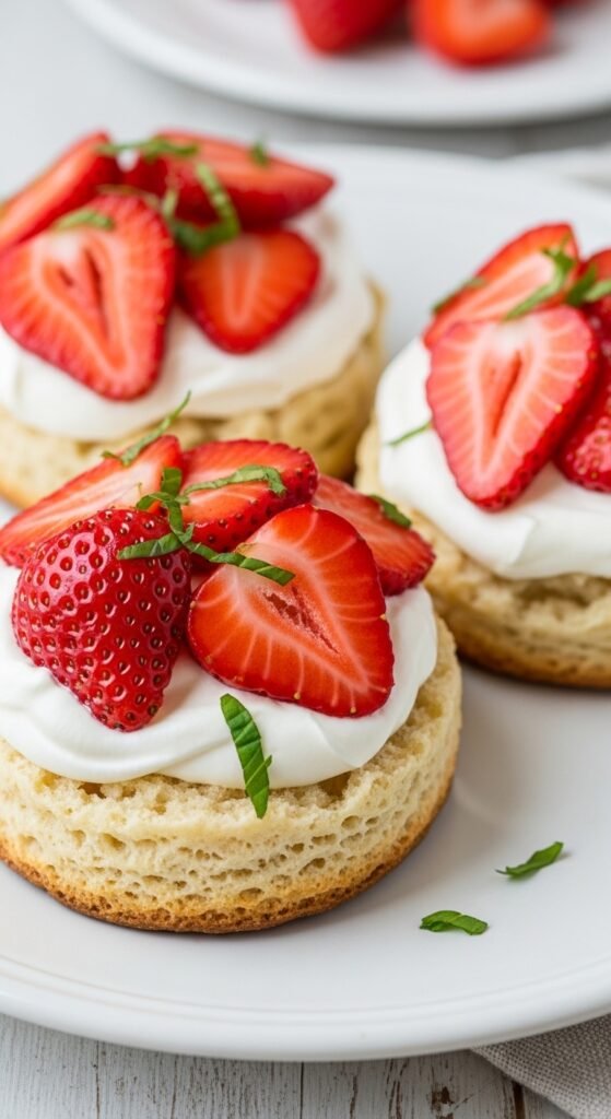 Strawberry Shortcake Biscuits