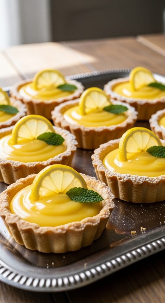 Lemon Curd Tarts