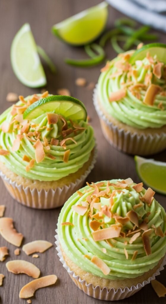 Coconut Lime Cupcakes