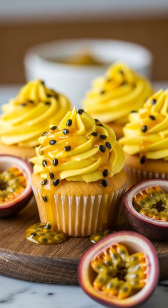 Passion Fruit Cupcakes