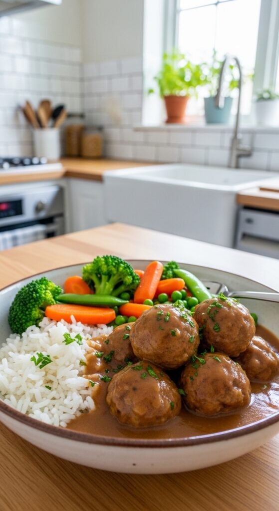 Turkey Meatball Bowls
