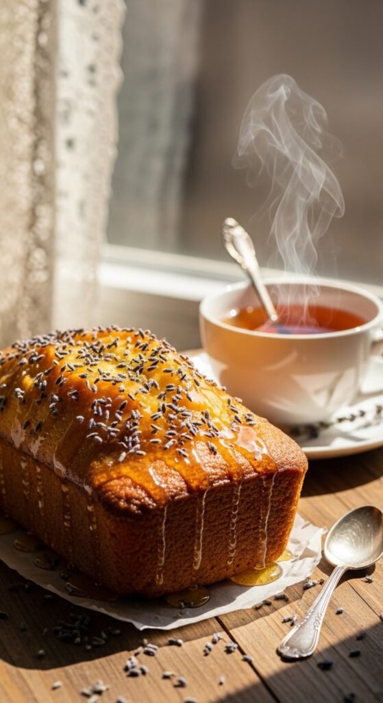 Lavender Honey Tea Cake
