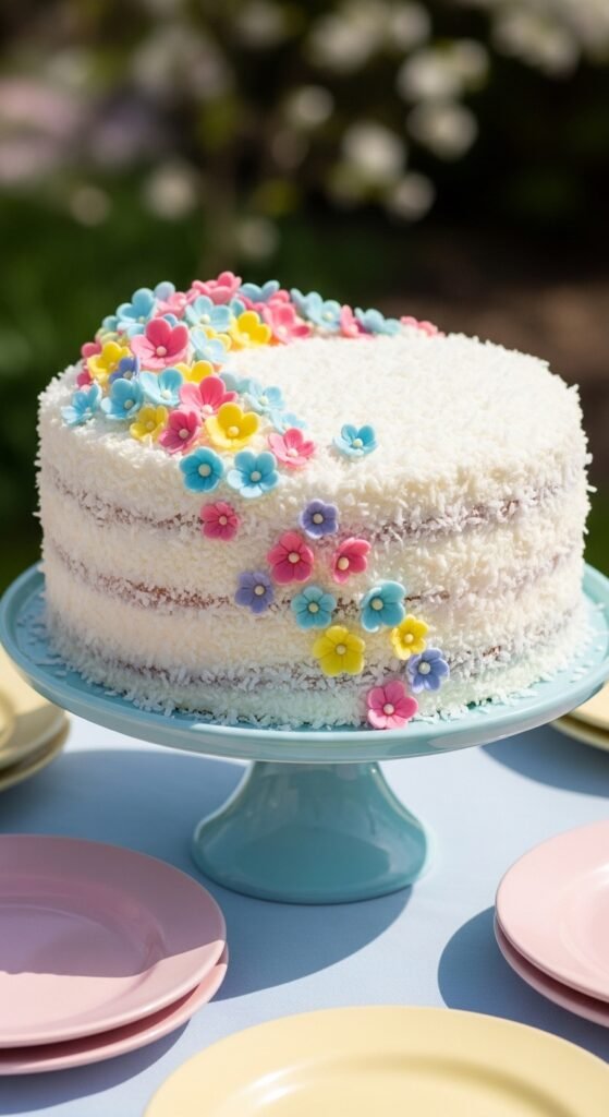 Coconut Cloud Layer Cake