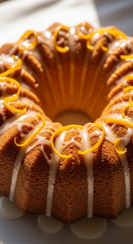 Orange Sunshine Bundt Cake