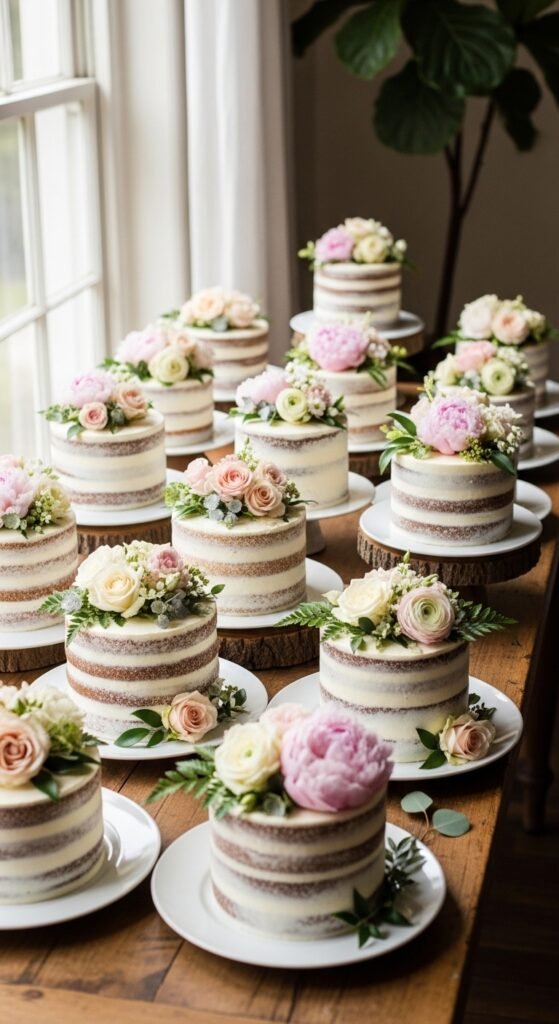 Floral Naked Cake