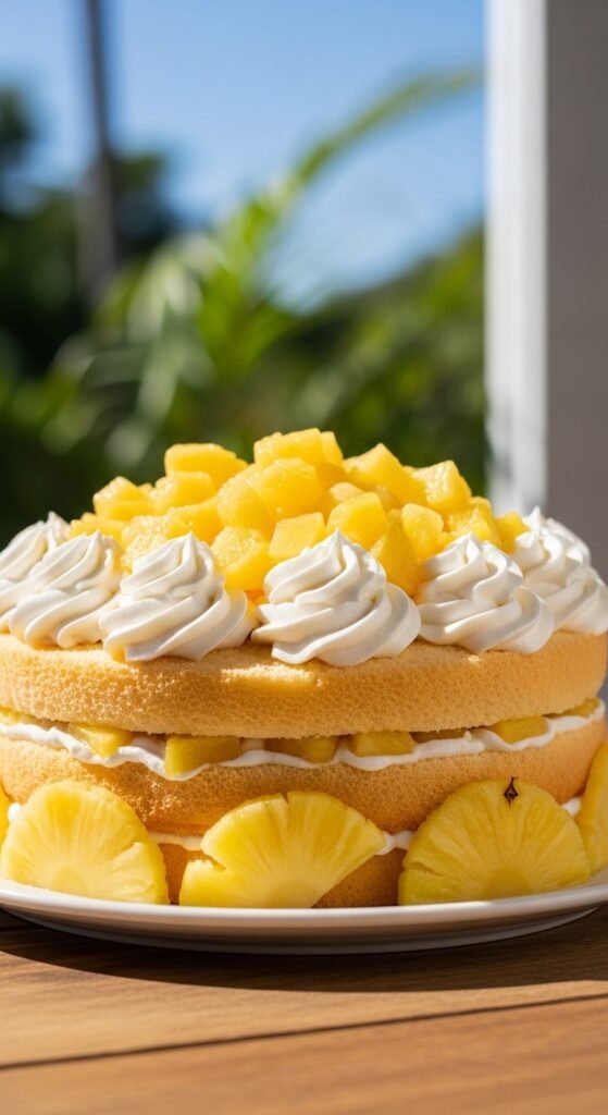 Pineapple Sunshine Cake