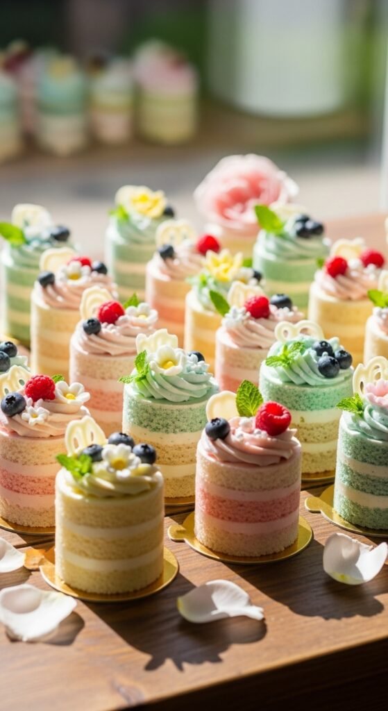 Mini Layer Spring Cakes