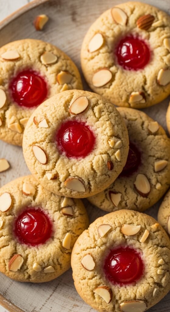Cherry Almond Cookies